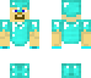 armored steve with no legs