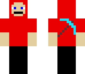 red man with axe