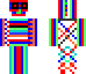 multi-colour man update