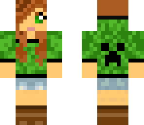 fancy creeper girl