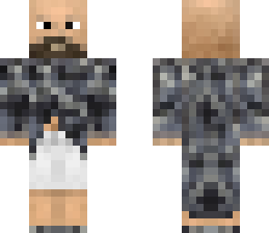 dark navy robe