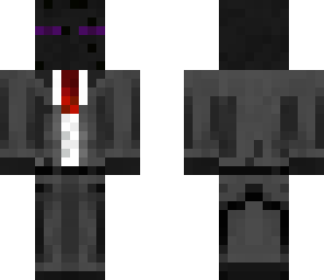 endermen in a tux
