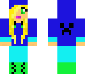 blue creeper girl fixed