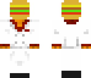 cheeseburger head man