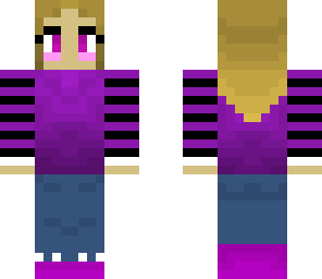 purple girl