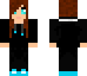 blue cool girl