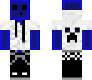 blue slime man