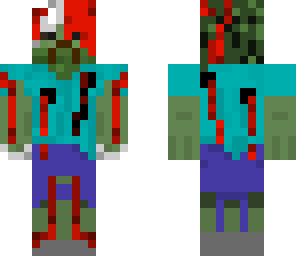 zombie in deconposition
