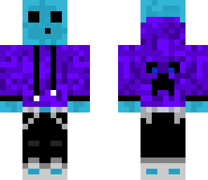 purple slime with sleeves