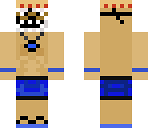 mexican troll in a swimsuit