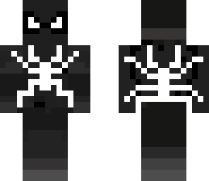 black spiderman