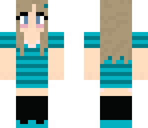 blue girl