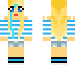 pretty blonde blue -- not original edited
