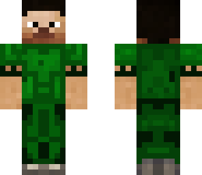 green armor steve