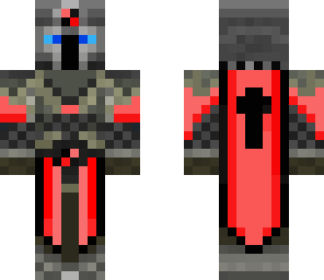 red knight whit visor
