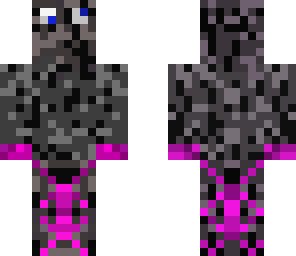 pink and black