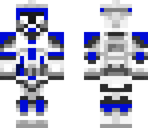 blue clone trooper