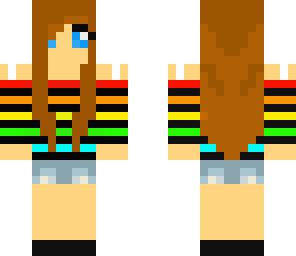 rainbow girl
