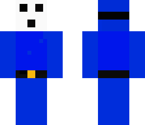 blue shy guy