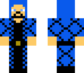 blue and black magus skin for a server friend