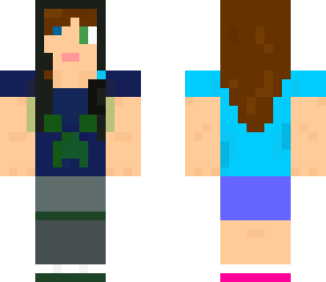 edit of creeper girl