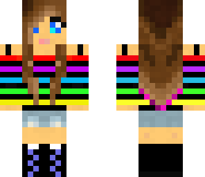 cool girl skin