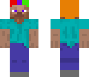 steve with random hair
