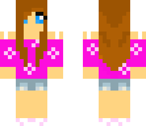 pink flower girl