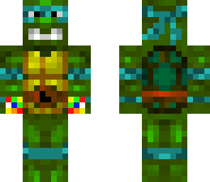 teal rubik\'s cube ninja turtle