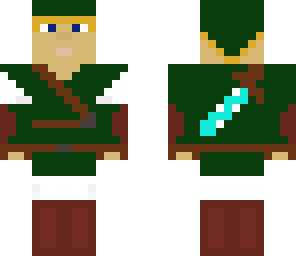 link with diamond sword