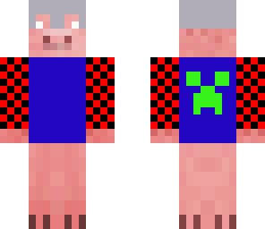 pigman with iron helmet