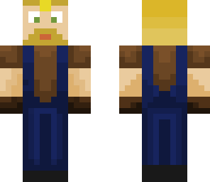 blue jeans overall miner