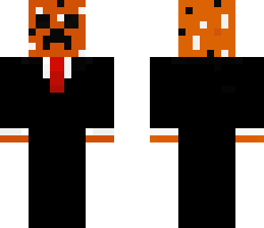 magma creeper in a suit