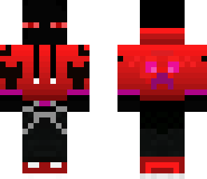 red teenaged enderman