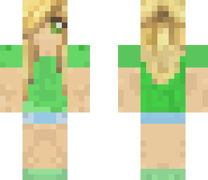 hot green girl
