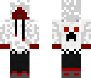 demon guy in white jacket