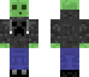 slime in a hoodie