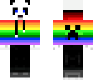 rainbow panda
