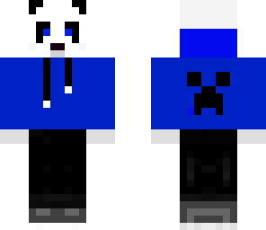 blue panda