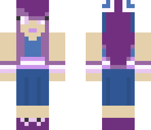 purple girl