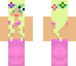 pink mermaid