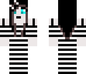 cyan eyed girl mime