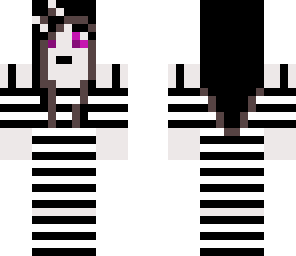 magenta eyed girl mime