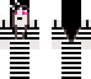 pink eyed girl mime