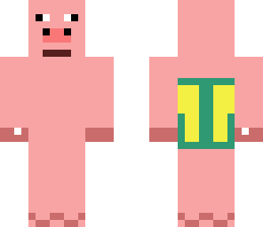 pig man with saddle