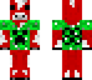 mooshroom with a creeper shirt