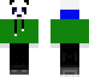 green panda