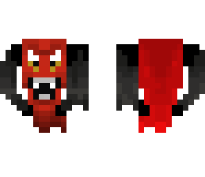 scarey demon head