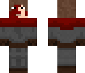 warrior with curtains and red face markings