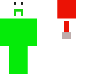 creeper with tnt in head